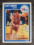 1989-90 Fleer #114 Scott Brooks RC
