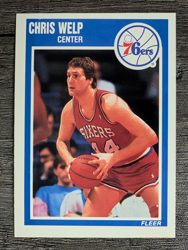 1989-90 Fleer #118 Christian Welp
