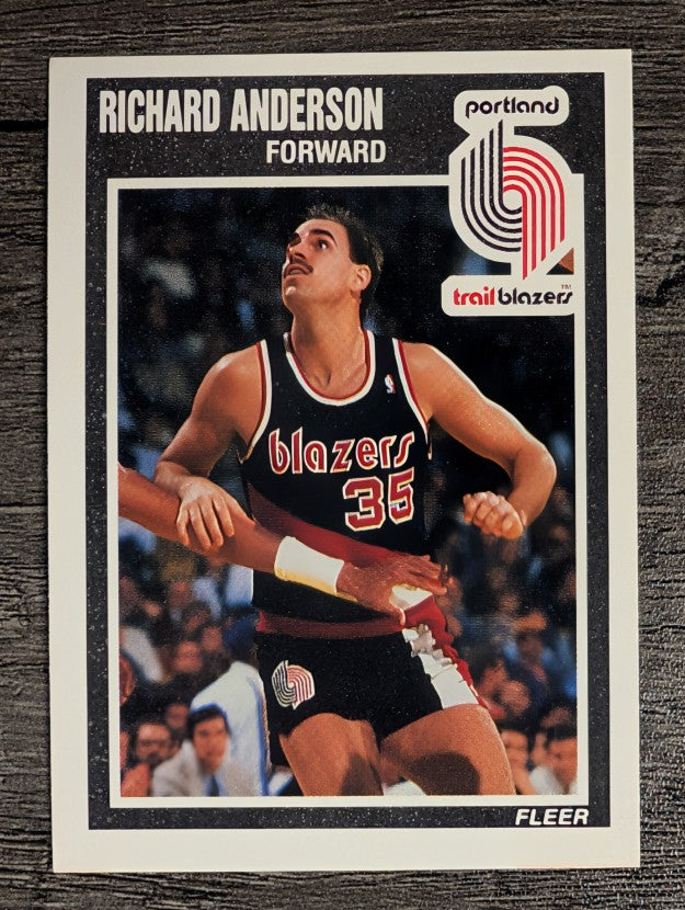 1989-90 Fleer #126 Richard Anderson