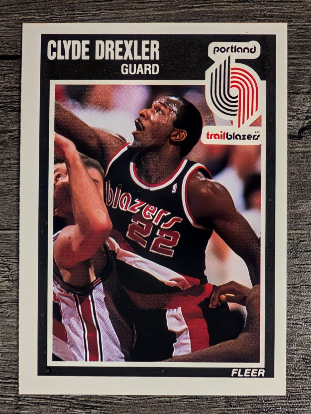 1989-90 Fleer #128 Clyde Drexler