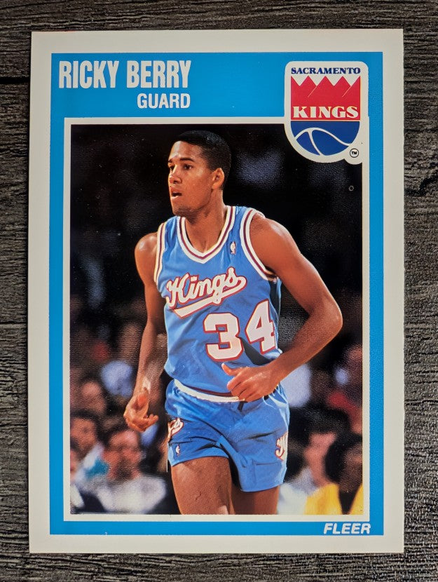 1989-90 Fleer #134 Ricky Berry