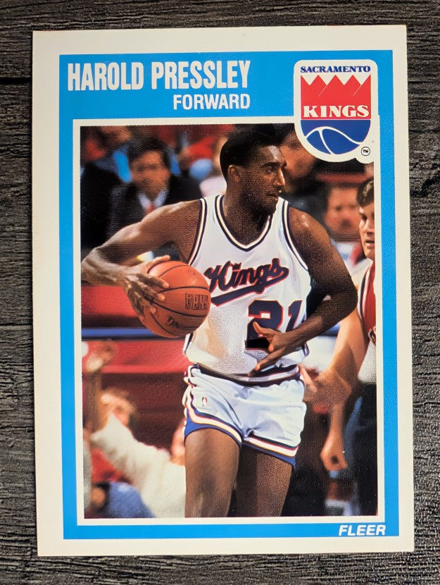 1989-90 Fleer #137 Harold Pressley