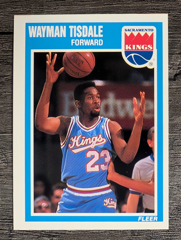 1989-90 Fleer #139 Wayman Tisdale