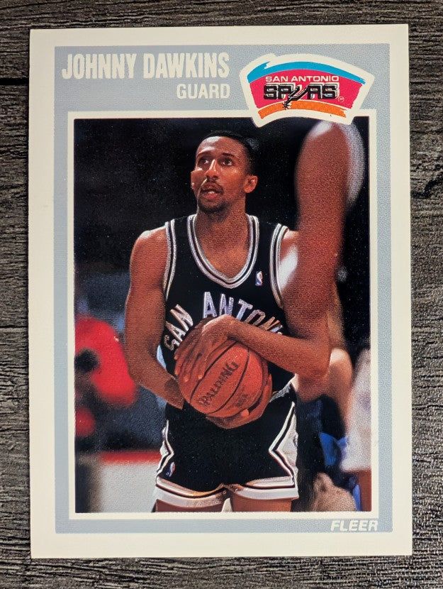1989-90 Fleer #143 Johnny Dawkins