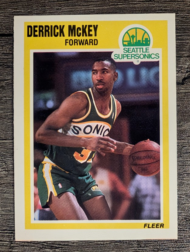 1989-90 Fleer #149 Derrick McKey