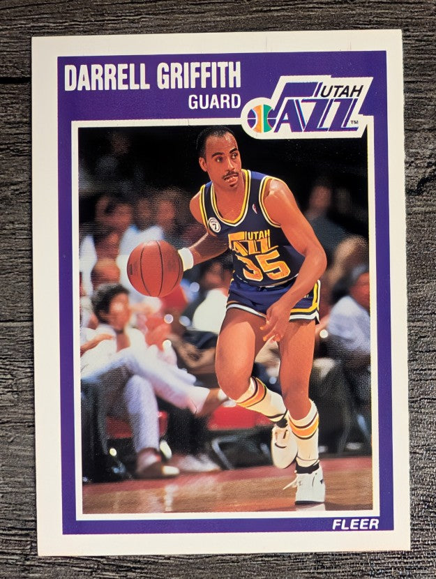 1989-90 Fleer #153 Darrell Griffith