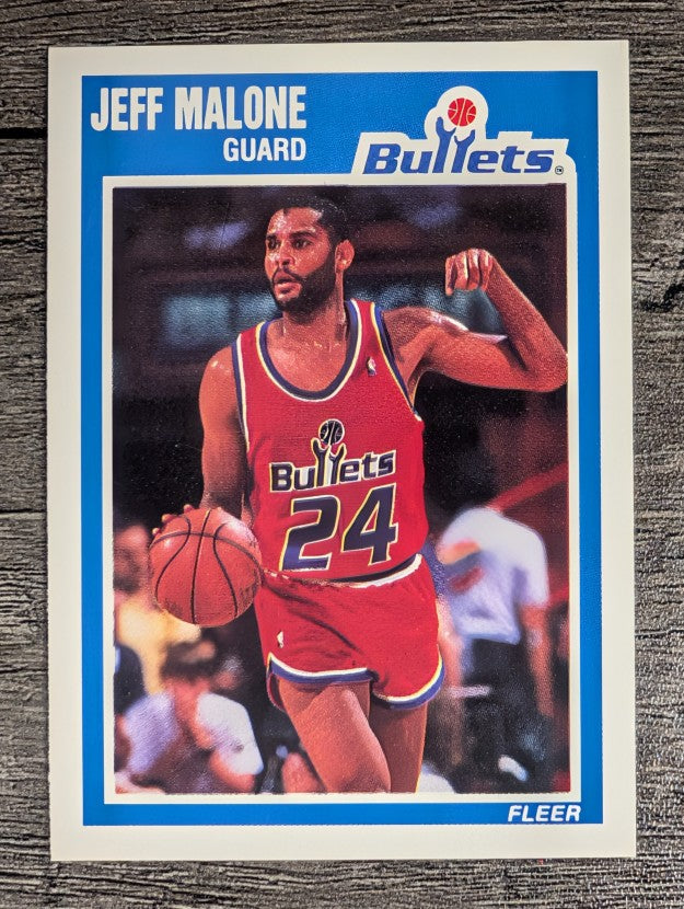 1989-90 Fleer #160 Jeff Malone