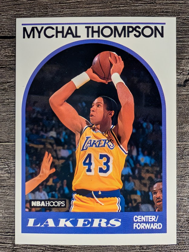 1989-90 Hoops #4 Mychal Thompson
