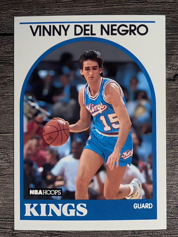 1989-90 Hoops #6 Vinny Del Negro RC