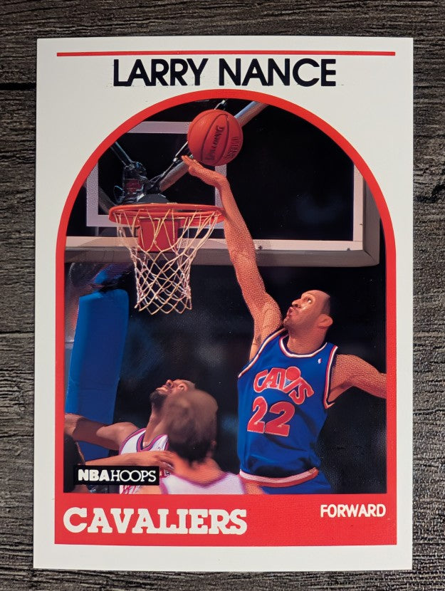 1989-90 Hoops #25 Larry Nance