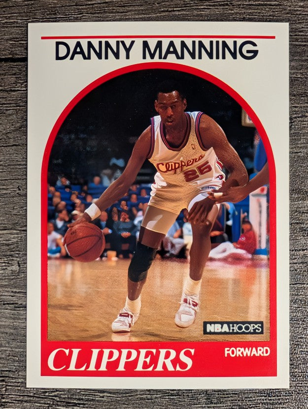 1989-90 Hoops #40 Danny Manning RC