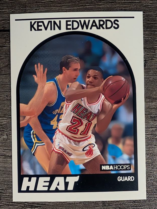 1989-90 Hoops #41 Kevin Edwards RC