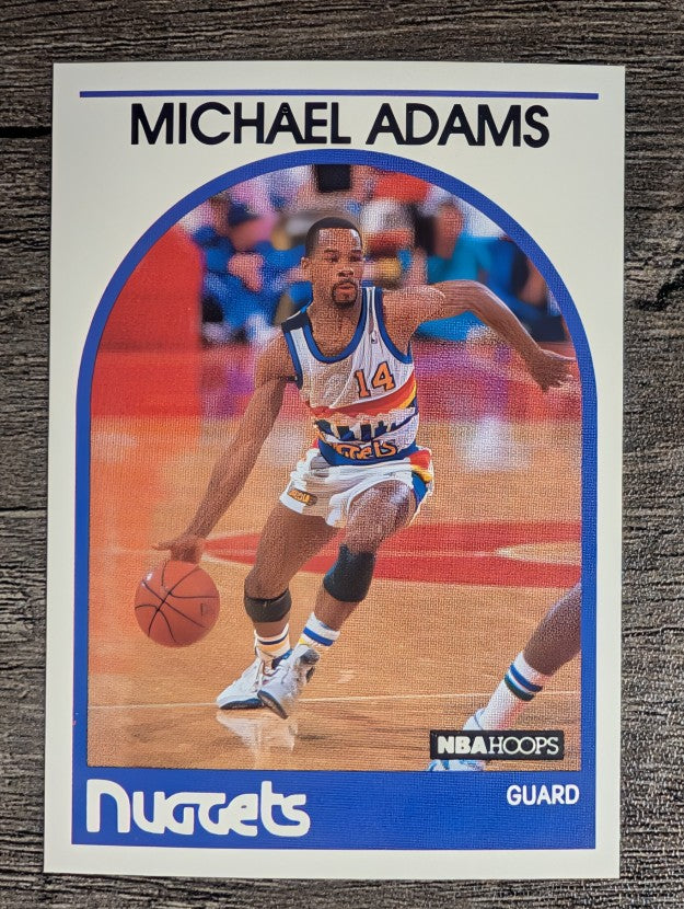 1989-90 Hoops #52 Michael Adams