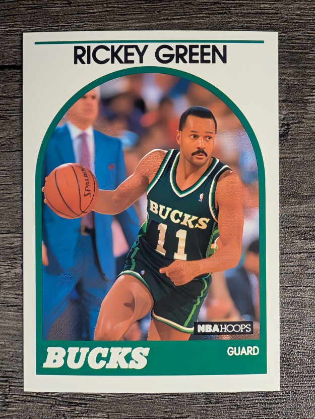 1989-90 Hoops #56 Rickey Green