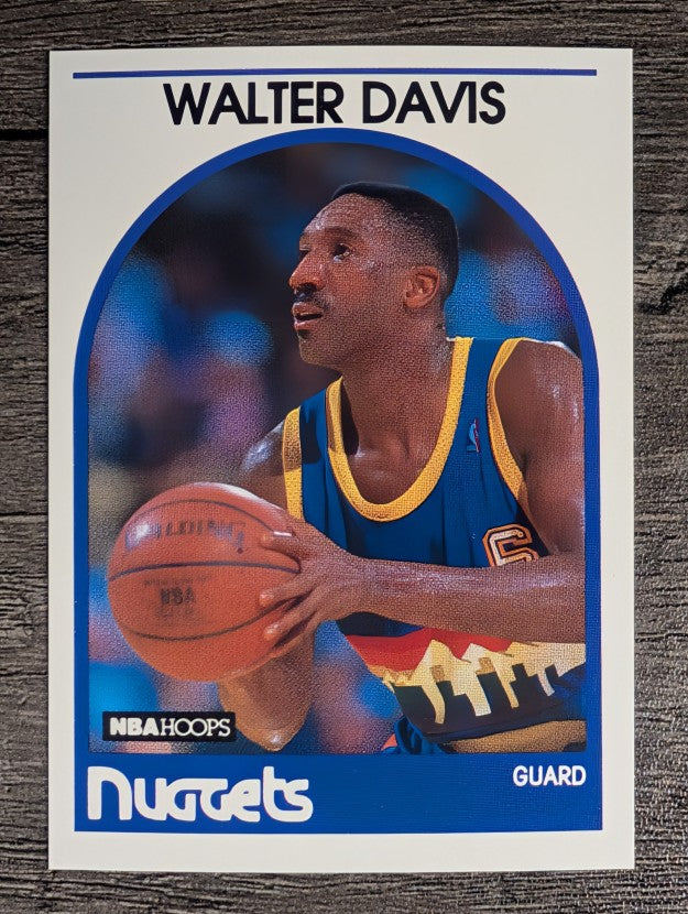 1989-90 Hoops #61 Walter Davis