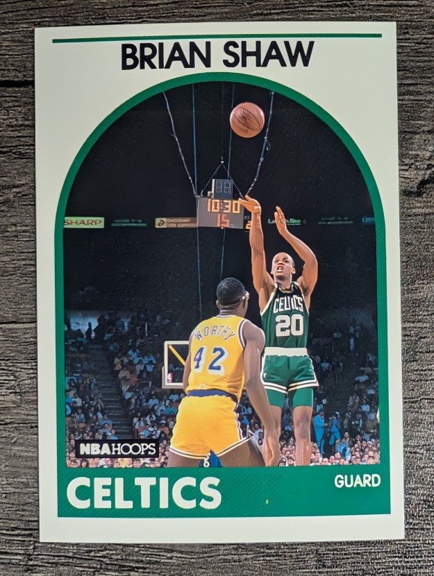 1989-90 Hoops #62 Brian Shaw RC SP