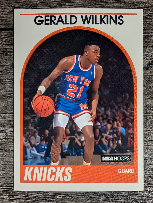 1989-90 Hoops #63 Gerald Wilkins