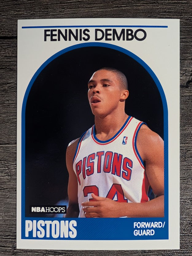 1989-90 Hoops #72 Fennis Dembo