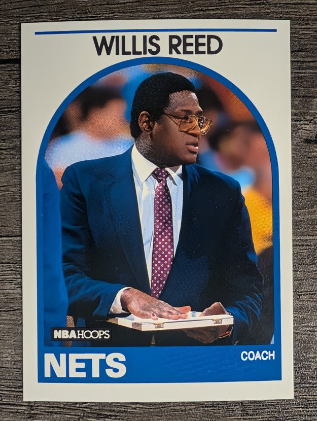 1989-90 Hoops #92 Willis Reed CO SP