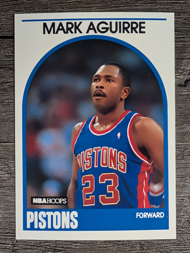 1989-90 Hoops #95 Mark Aguirre