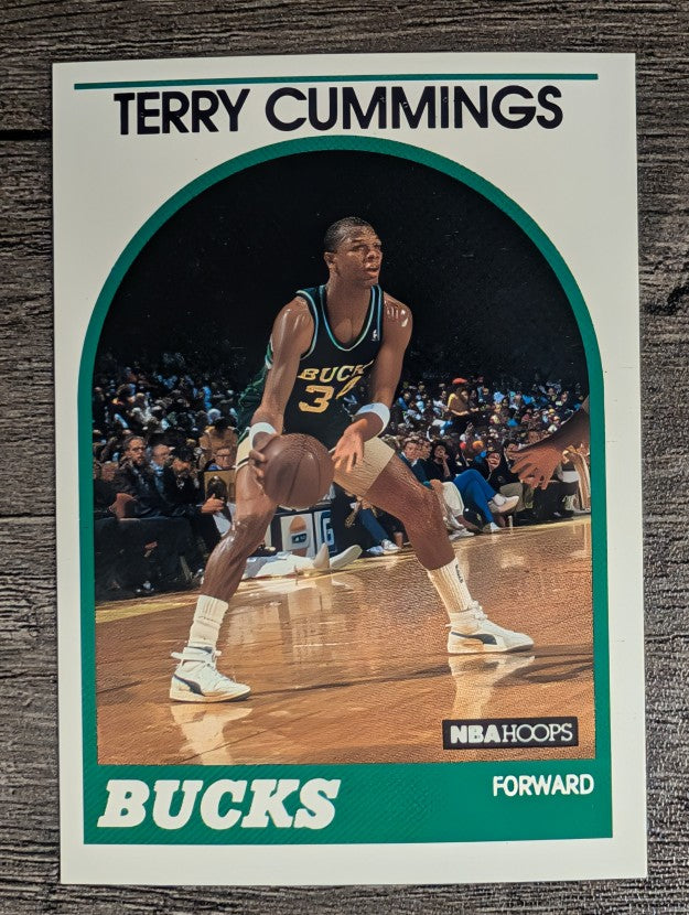 1989-90 Hoops #100 Terry Cummings SP
