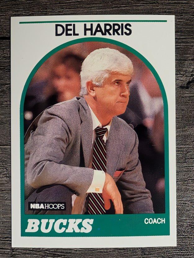 1989-90 Hoops #126 Del Harris CO