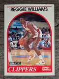 1989-90 Hoops #128 Reggie Williams RC