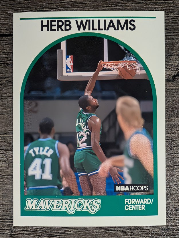 1989-90 Hoops #131 Herb Williams
