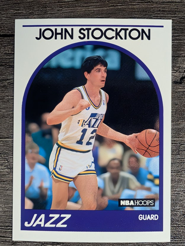 1989-90 Hoops #140 John Stockton