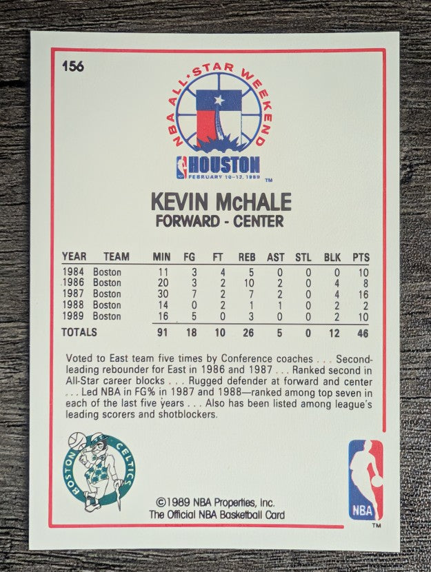 1989-90 Hoops #156 Kevin McHale AS