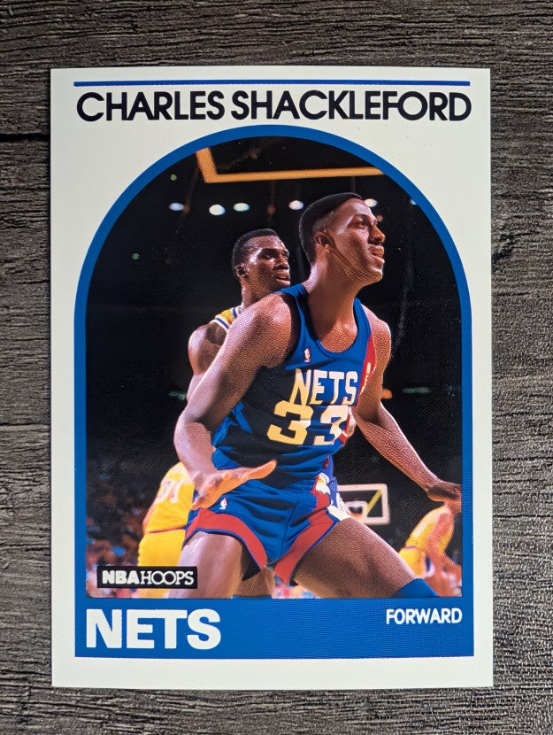 1989-90 Hoops #169 Charles Shackleford RC