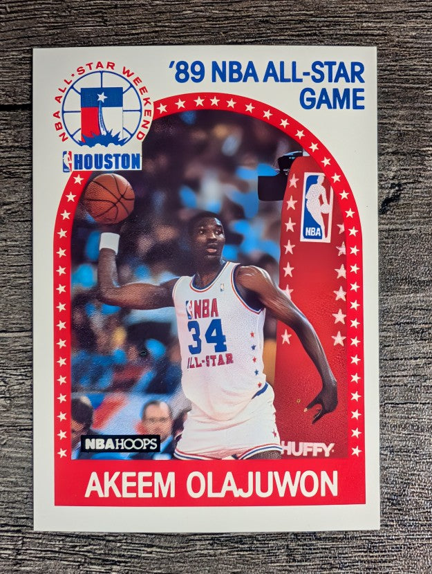 1989-90 Hoops #178 Hakeem Olajuwon AS