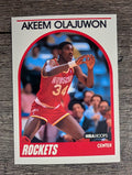 1989-90 Hoops #180 Hakeem Olajuwon