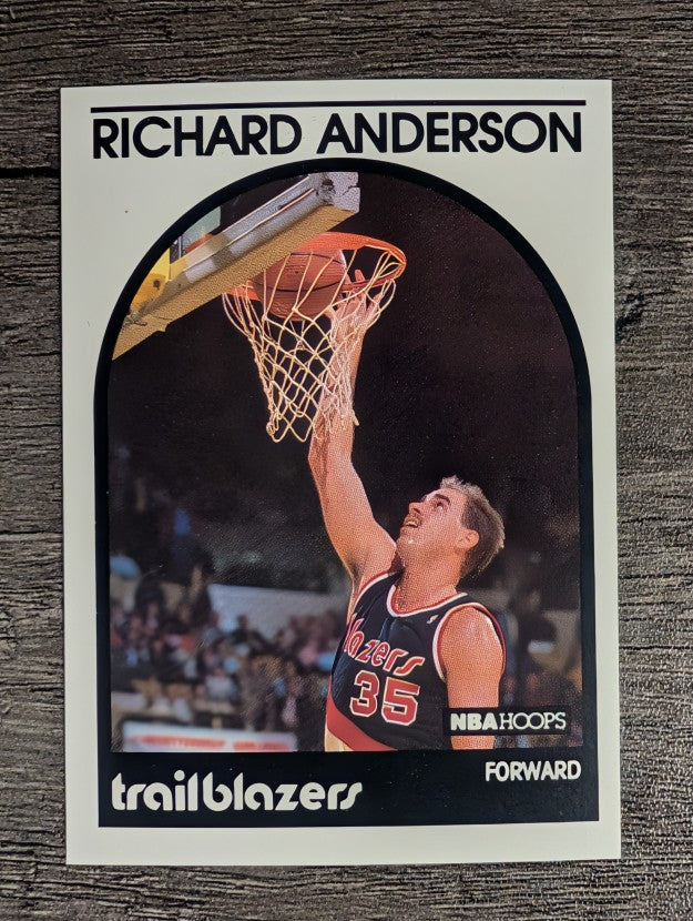 1989-90 Hoops #182 Richard Anderson