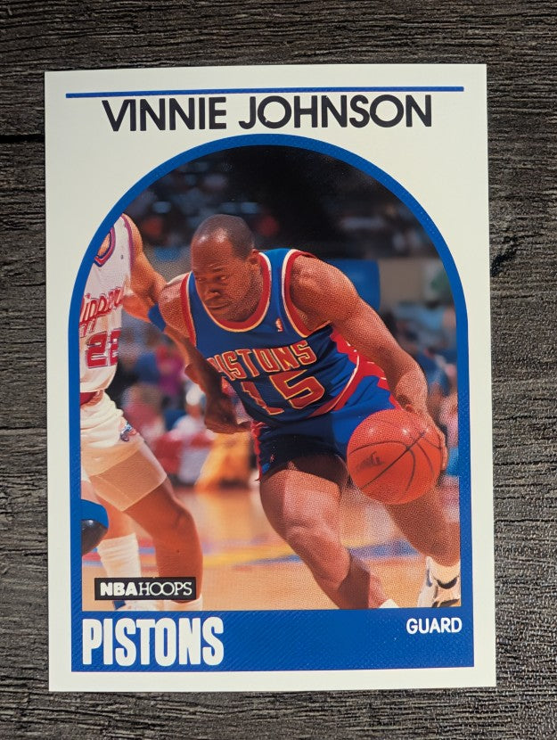 1989-90 Hoops #188 Vinnie Johnson