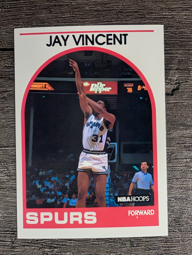 1989-90 Hoops #191 Jay Vincent SP