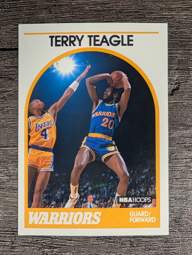 1989-90 Hoops #196 Terry Teagle