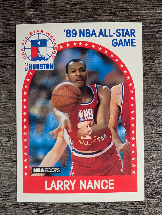 1989-90 Hoops #217 Larry Nance AS