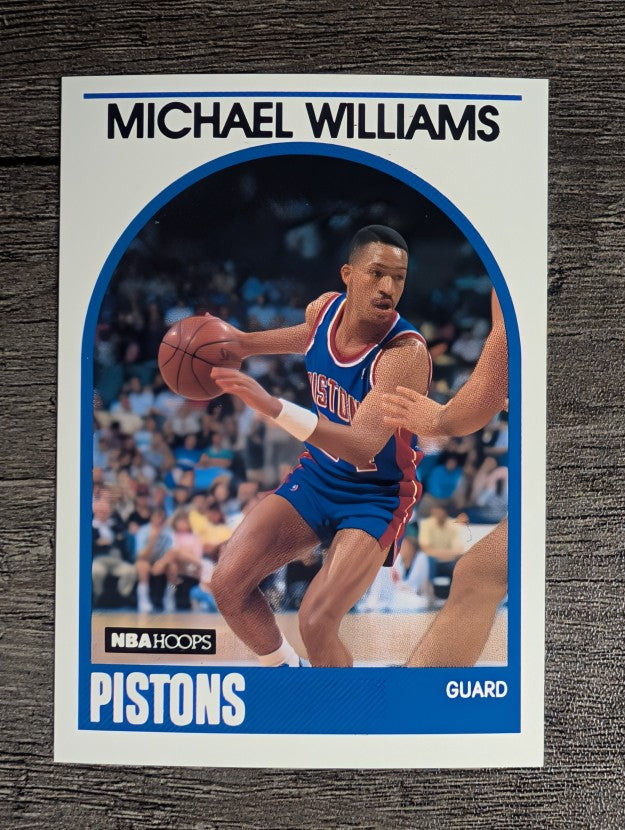 1989-90 Hoops #224 Micheal Williams SP RC