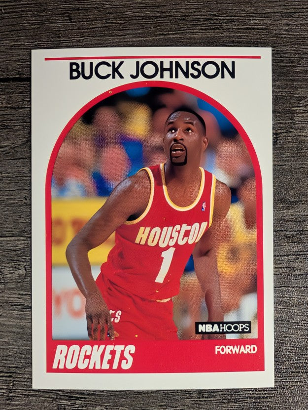 1989-90 Hoops #237 Buck Johnson RC
