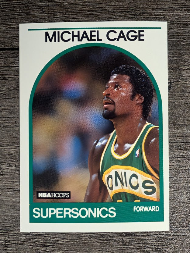 1989-90 Hoops #245 Michael Cage