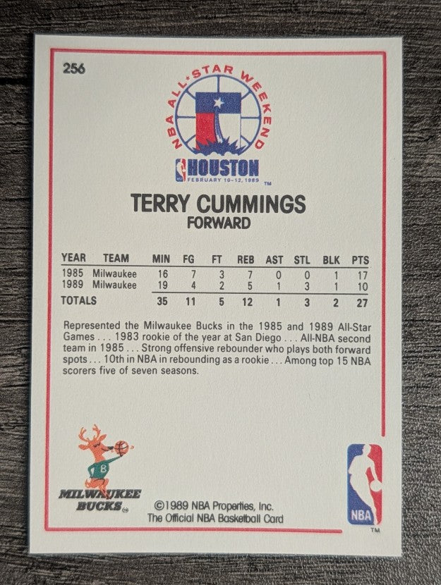 1989-90 Hoops #256 Terry Cummings AS