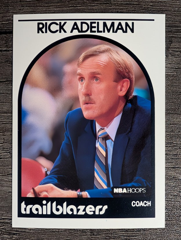 1989-90 Hoops #291 Rick Adelman CO