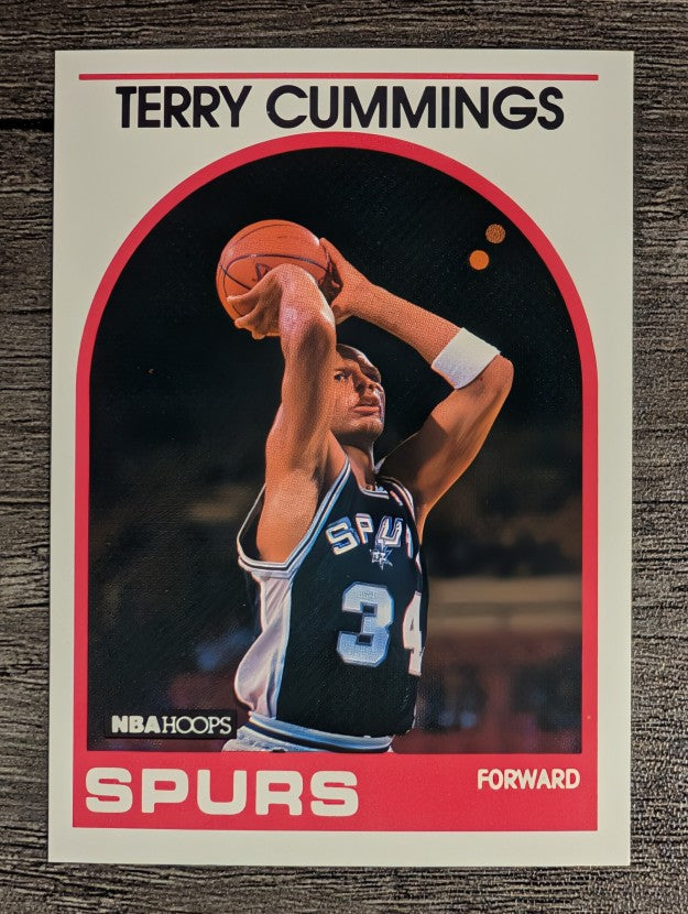 1989-90 Hoops #312 Terry Cummings