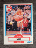 1990-91 Fleer #5 Spud Webb