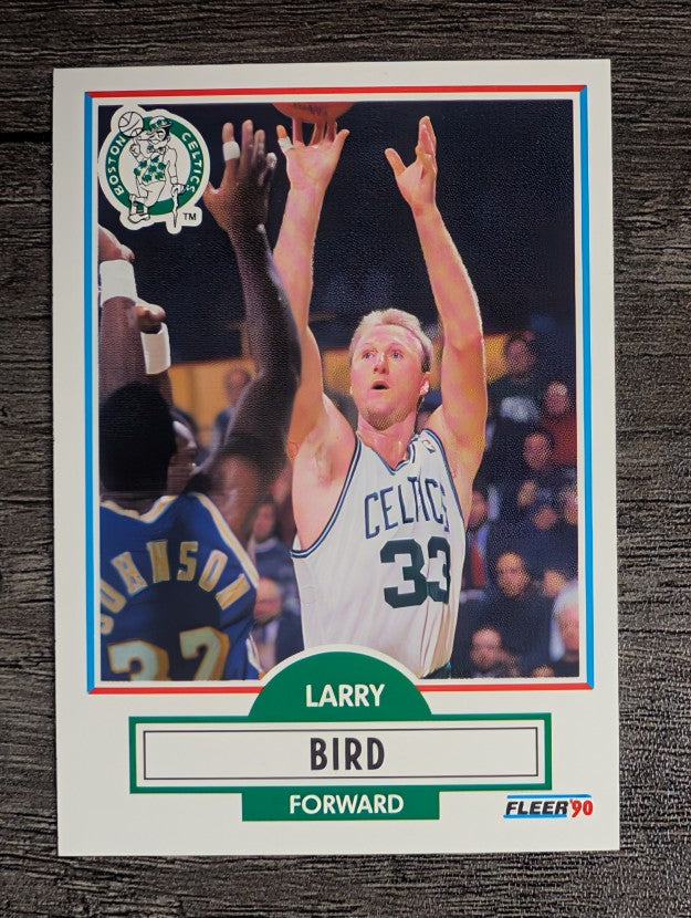 1990-91 Fleer #8 Larry Bird
