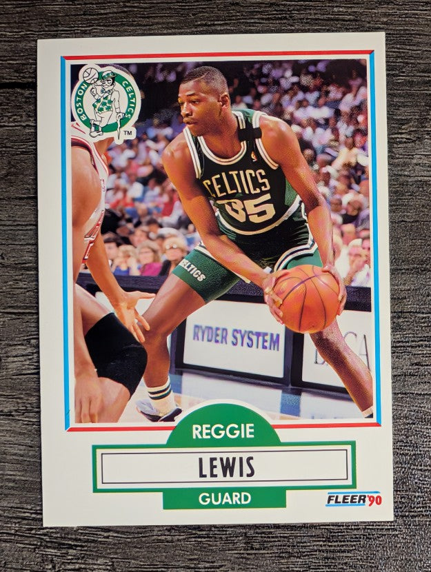 1990-91 Fleer #11 Reggie Lewis