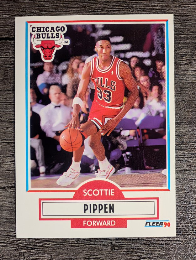 1990-91 Fleer #30 Scottie Pippen