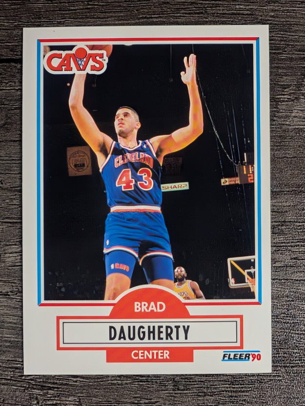 1990-91 Fleer #31 Brad Daugherty