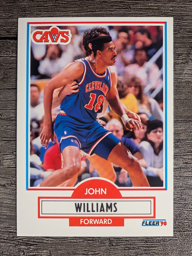 1990-91 Fleer #37 Hot Rod Williams